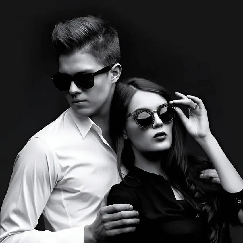 Beautiful woman with glowing skin after salon treatment